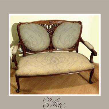 Трафарет - Павлиний глаз раппорт